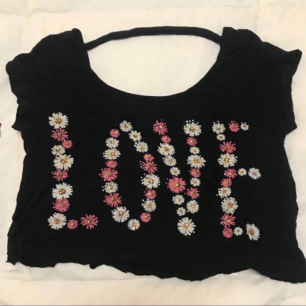 Black Crop Top